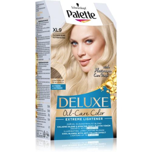 Schwarzkopf Palette Deluxe αποχρωματιστής για ξάνοιγμα των μαλλιών απόχρωση XL9 Platinum Blonde 1 τμχ