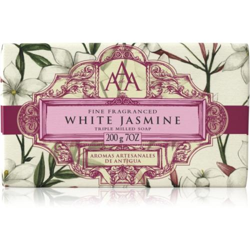 The Somerset Toiletry Co. Aromas Artesanales de Antigua Triple Milled Soap πολυτελές σαπούνι White Jasmine 200 γρ