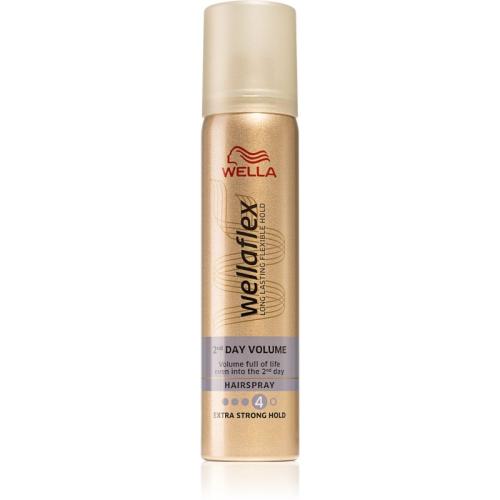 Wella Wellaflex 2nd Day Volume λακ μαλλιών για δυνατό κράτημα για όγκο 75 ml