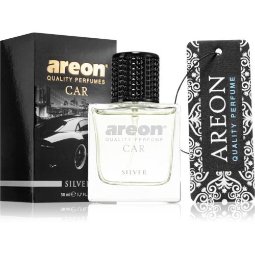 Areon Parfume Silver αποσμητικό χώρου γιατο αυτοκίνητο 50 ml