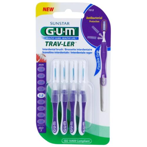 G.U.M Trav-Ler μεσοδόντια βουρτσάκια 1,2 mm 4 τμχ