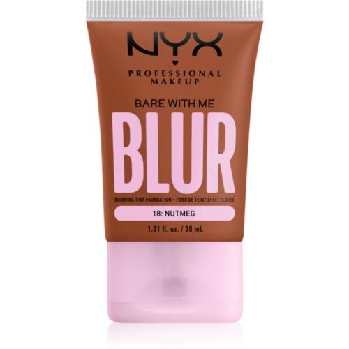 NYX Professional Makeup Bare With Me Blur Tint ενυδατικό μεικ απ απόχρωση 18 Nutmeg 30 μλ