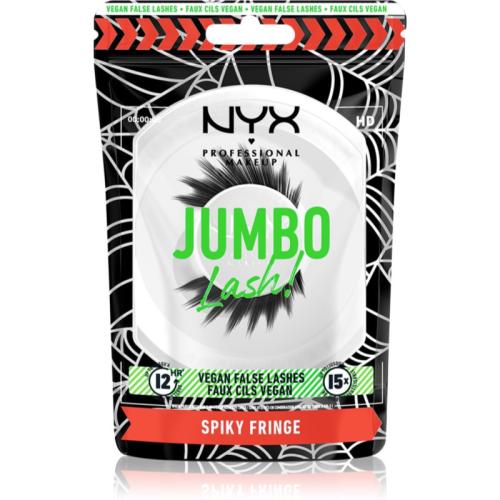 NYX Professional Makeup Halloween Jumbo Lash! ψεύτικες βλεφαρίδες τύπος 01 Spiky Fringe 2 τμχ