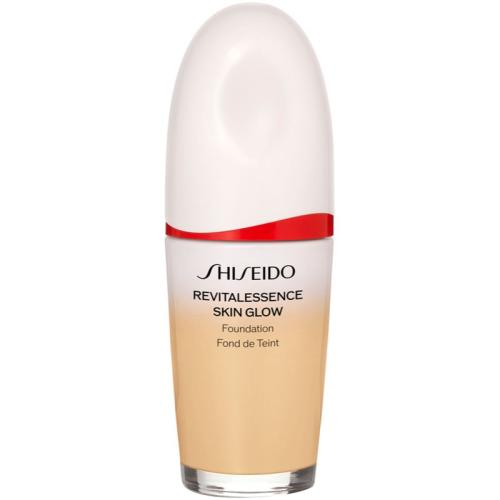 Shiseido Revitalessence Skin Glow Foundation ελαφρύ μακιγιάζ με λαμπρυντική επίδραση SPF 30 απόχρωση Birch 30 ml
