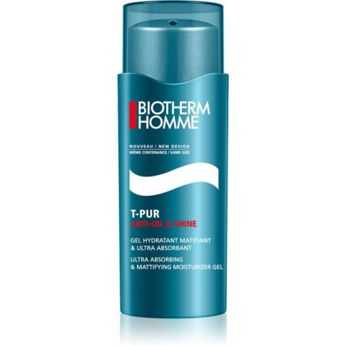 Biotherm Homme T-Pur Anti-oil & Shine ματ τζελ με ενυδατική επίδραση 50 μλ