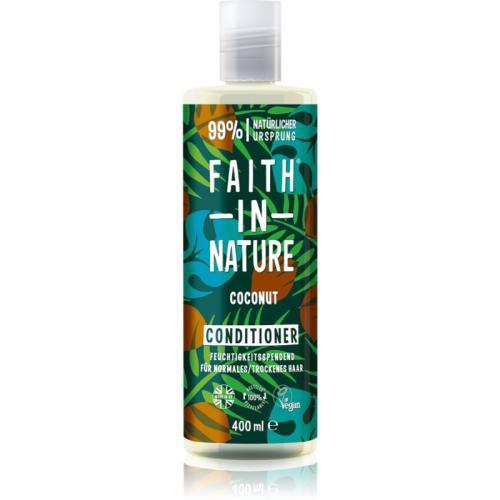 Faith In Nature Coconut ενυδατικό μαλακτικό για κανονικά έως ξηρά μαλλιά 400 μλ