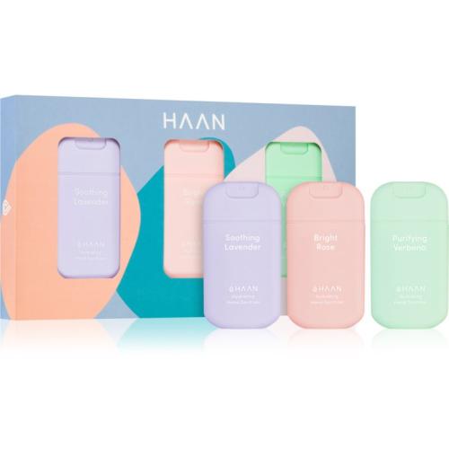 HAAN Gift Sets Blossom Elixir Essentials καθαριστικό σπρέι χεριών σετ δώρου 3 τμχ