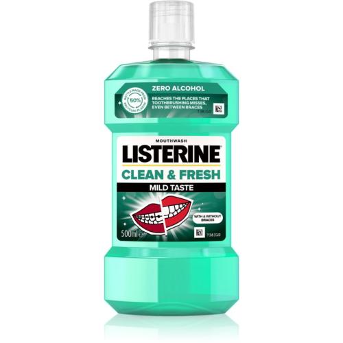 Listerine Clean & Fresh στοματικό διάλυμα κατά της τερηδόνας 500 μλ