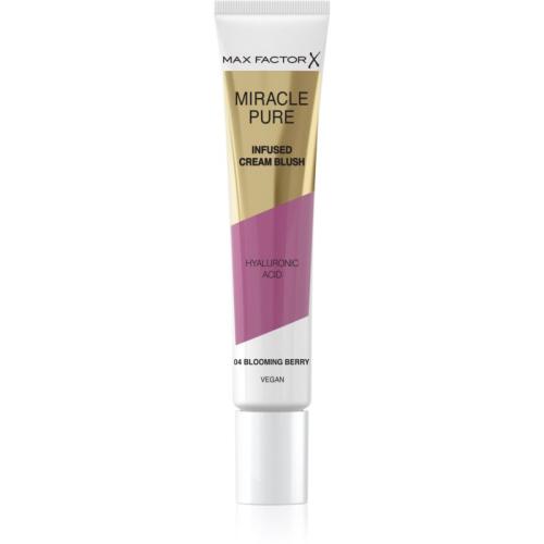 Max Factor Miracle Pure κρεμώδες ρουζ απόχρωση 04 Blooming Berry 15 μλ
