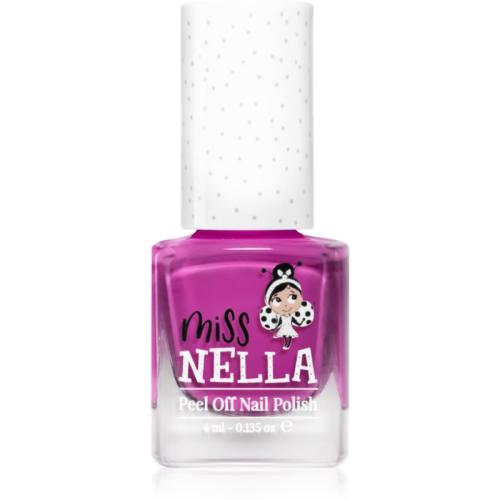 Miss Nella Peel Off Nail Polish βερνίκι νυχιών για παιδιά MN04 Little Poppet 4 ml