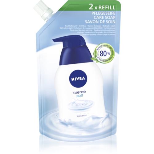 Nivea Creme Soft υγρό σαπούνι ανταλλακτικό 500 ml