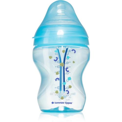 Tommee Tippee Closer To Nature Anti-colic Advanced Baby Bottle μπιμπερό 0m+ Boy 260 μλ