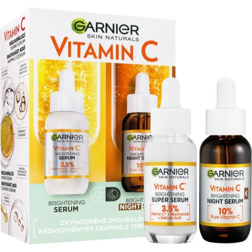 Garnier Skin Naturals Vitamin C σετ για φροντίδα της επιδερμίδας 2 x 30 ml