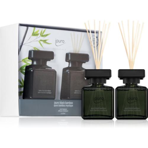 ipuro Essentials Black Bamboo σετ δώρου 2x50 μλ
