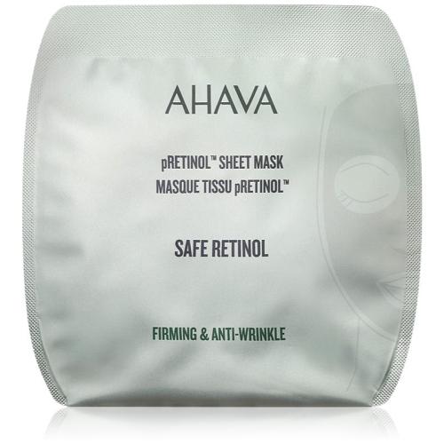 AHAVA Safe Retinol λειαντική υφασμάτινη μάσκα με ρετινόλη 1 τμχ