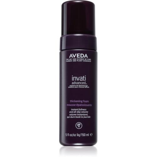 Aveda Invati Advanced™ Thickening Foam πολυτελής διογκωτικός αφρός για λεπτά εως κανονικά μαλλιά 150 μλ