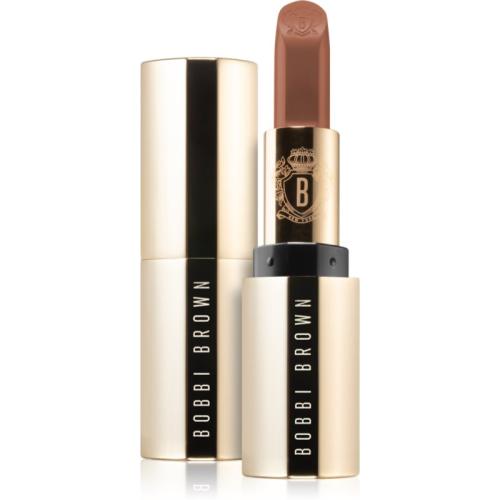 Bobbi Brown Luxe Lipstick πολυτελές κραγιόν με ενυδατικό αποτέλεσμα απόχρωση Boutique Brown 3,8 γρ