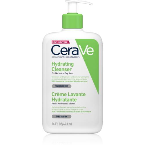 CeraVe Cleansers λοσιόν καθαρισμού με ενυδατικό αποτέλεσμα 473 μλ