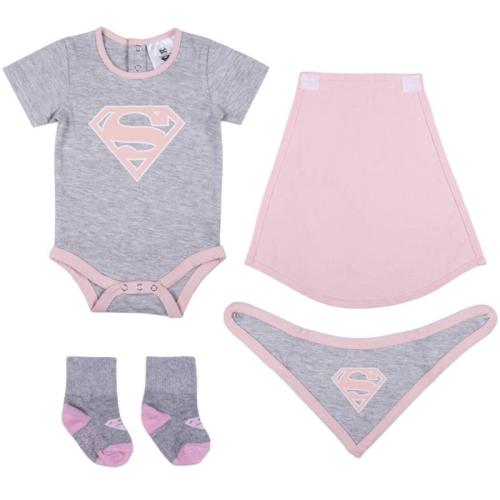 DC Comics Superheroe Girls σετ δώρου για μωρά 6-12m