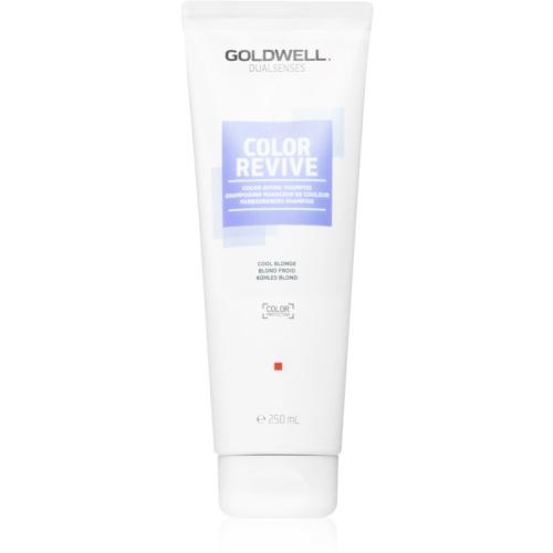 Goldwell Dualsenses Color Revive σαμπουάν για να τονίζετε το χρώμα τον μαλλιών απόχρωση Cool Blonde 250 μλ