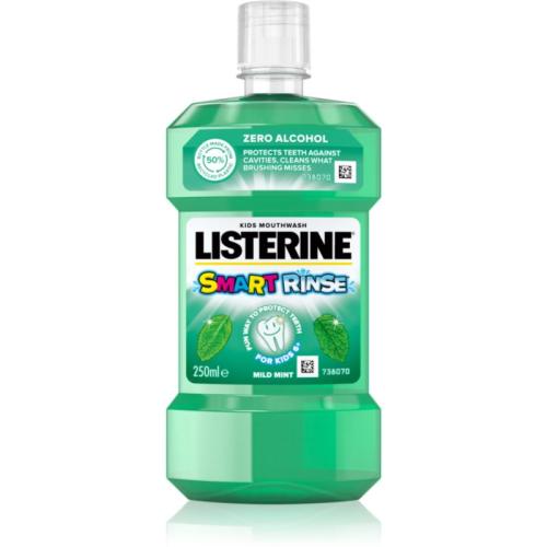 Listerine Smart Rinse Mild Mint στοματικό διάλυμα για παιδιά 250 μλ