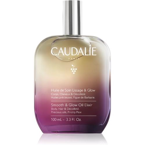 Caudalie Smooth & Glow Oil Elixir λάδι πολλαπλών χρήσεων για σώμα και μαλλιά 100 μλ