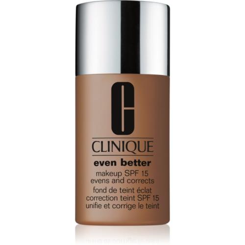 Clinique Even Better™ Makeup SPF 15 Evens and Corrects διορθωτικό μεικ απ SPF 15 απόχρωση WN 125 Mahogany 30 μλ