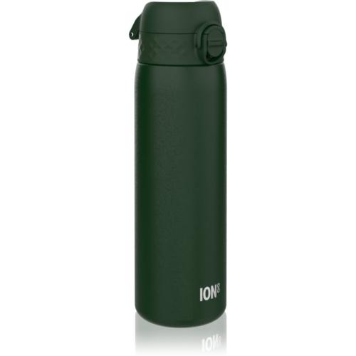 Ion8 Leak Proof μπουκάλι νερού από ανοξείδωτο ατσάλι Dark Green 600 ml
