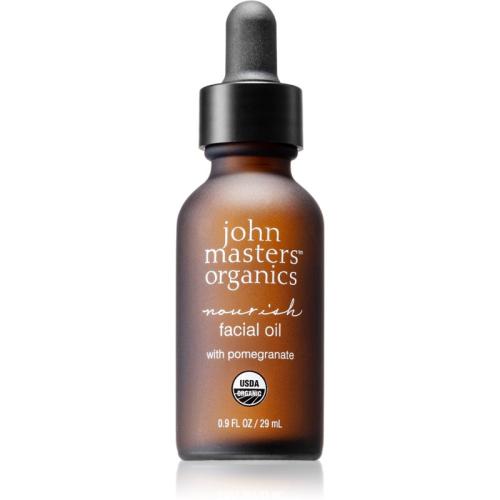 John Masters Organics All Skin Types λάδι προσώπου για θρέψη και ενυδάτωση 29 μλ