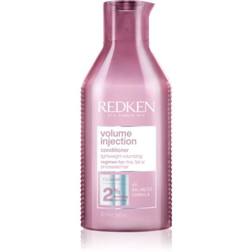 Redken Volume Injection μαλακτικό για όγκο για λεπτά μαλλιά 300 ml