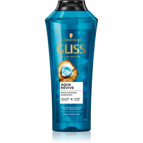 Schwarzkopf Gliss Aqua Revive σαμπουάν για κανονικά έως ξηρά μαλλιά 400 ml