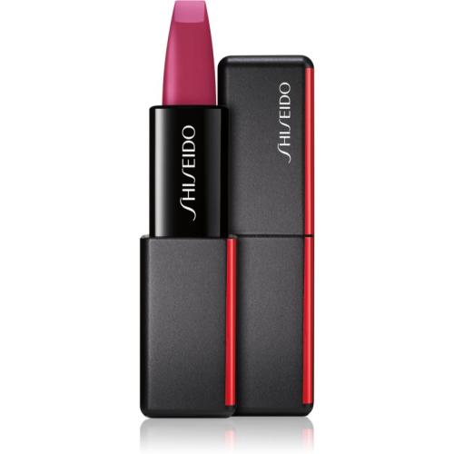 Shiseido ModernMatte Powder Lipstick ματ κραγιόν πούδρα απόχρωση 518 Selfie (Raspberry) 4 γρ