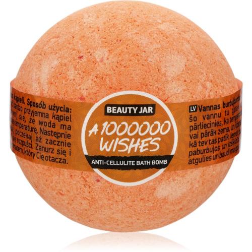 Beauty Jar A 1000000 Wishes βόμβα μπάνιου για την αντιμετώπιση της κυτταρίτιδας 150 γρ