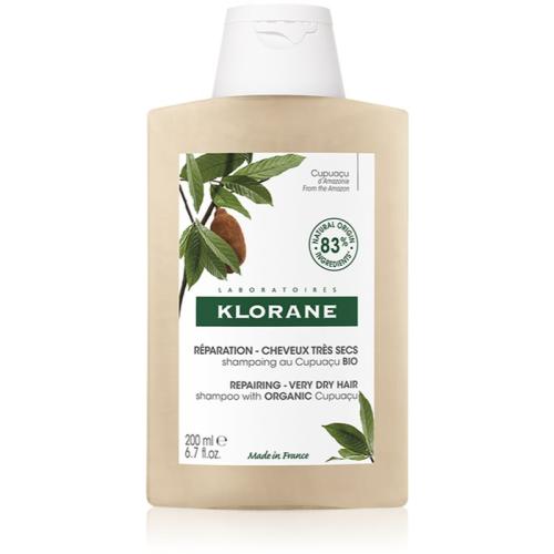 Klorane Cupuaçu Bio Bio θρεπτικό σαμπουάν για ξηρά και κατεστραμμένα μαλλιά 200 μλ