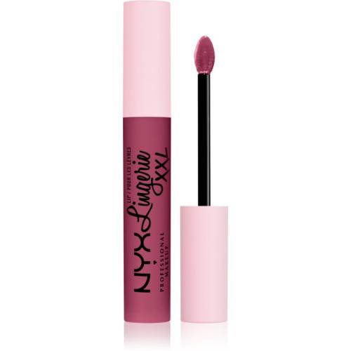 NYX Professional Makeup Lip Lingerie XXL Υγρό ματ κραγιόν απόχρωση 13 - Peek show 4 ml