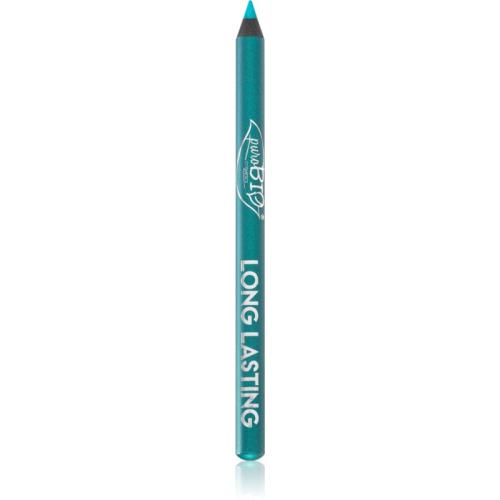 puroBIO Cosmetics Long Lasting μακράς διαρεκίας μολύβι για τα μάτια απόχρωση Dark Turquoise 1,3 γρ