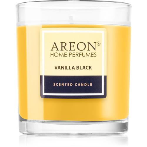 Areon Scented Candle Vanilla Black αρωματικό κερί 120 γρ