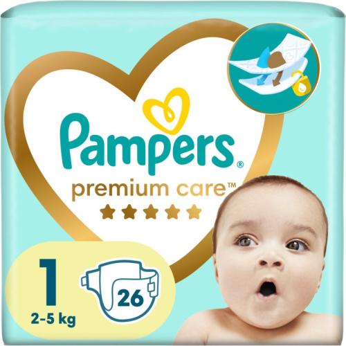 Pampers Premium Care Newborn Size 1 πάνες μίας χρήσης 2-5 kg 26 τμχ