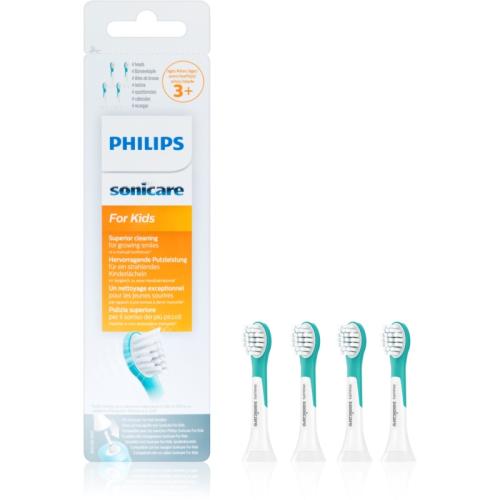 Philips Sonicare For Kids 3+ Compact HX6034/33 ανταλλακτική κεφαλή για οδοντόβουρτσα HX6034/33 4 τμχ
