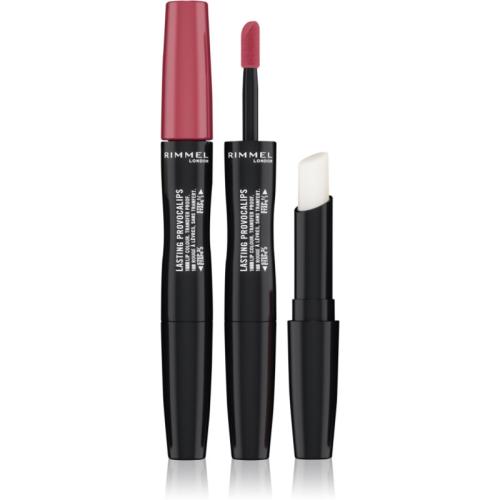 Rimmel Lasting Provocalips Double Ended μακράς διαρκείας κραγιόν απόχρωση 210 Pinkcase Of Emergency 3,5 γρ