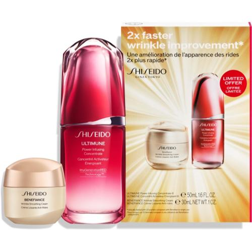 Shiseido Benefiance Wrinkle Smoothing Cream σετ δώρου (ενάντια στις ρυτίδες)