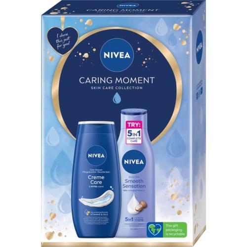 Nivea Caring Moments σετ δώρου (για θρέψη και ενυδάτωση)