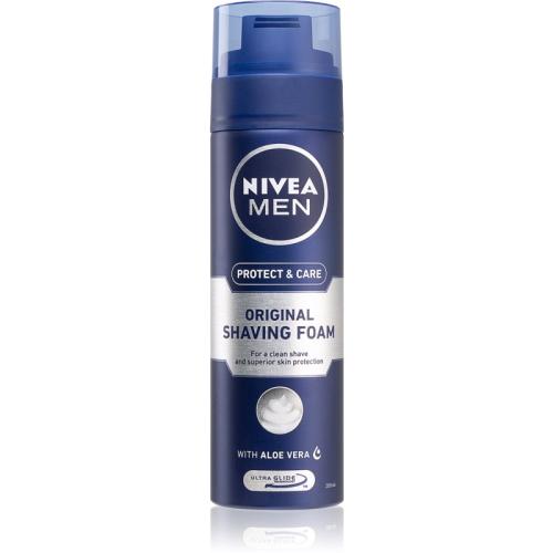 Nivea Men Protect & Care αφρός ξυρίσματος για άντρες 200 μλ