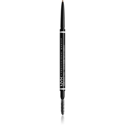 NYX Professional Makeup Micro Brow Pencil μολύβι για τα φρύδια απόχρωση 3.5 Rich Auburn 0.09 γρ