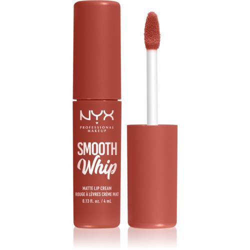 NYX Professional Makeup Smooth Whip Matte Lip Cream βελούδινο κραγιόν με λειαντικό αποτέλεσμα απόχρωση 07 Pushin' Cushion 4 ml