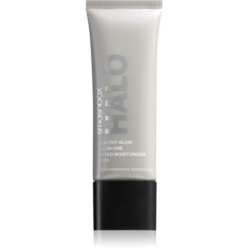 Smashbox Halo Healthy Glow All-in-One Tinted Moisturizer SPF 25 ενυδατική κρέμα με χρώμα και αποτέλεσμα λάμψης SPF 25 απόχρωση Tan Olive 40 μλ