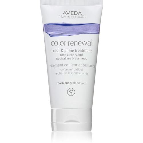Aveda Color Renewal Color & Shine Treatment Μάσκα με τεχνολογία bonding color για τα μαλλιά απόχρωση Cool Blonde 150 μλ