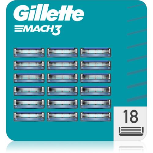 Gillette Mach3 ανταλλακτικές λεπίδες 18 τμχ