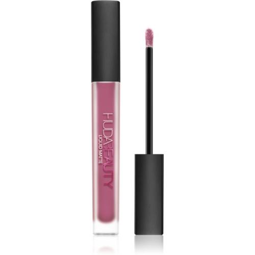 Huda Beauty Liquid Matte Lipstick Ultra-Comfort μακράς διαρκείας κραγιόν με ματ αποτελέσματα απόχρωση Muse 4,2 ml