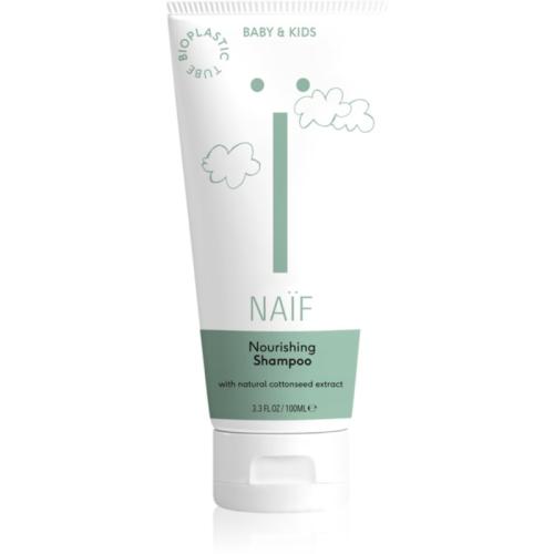 Naif Baby & Kids Nourishing Shampoo θρεπτικό σαμπουάν για παιδικό δέρμα του κεφαλιού 100 ml